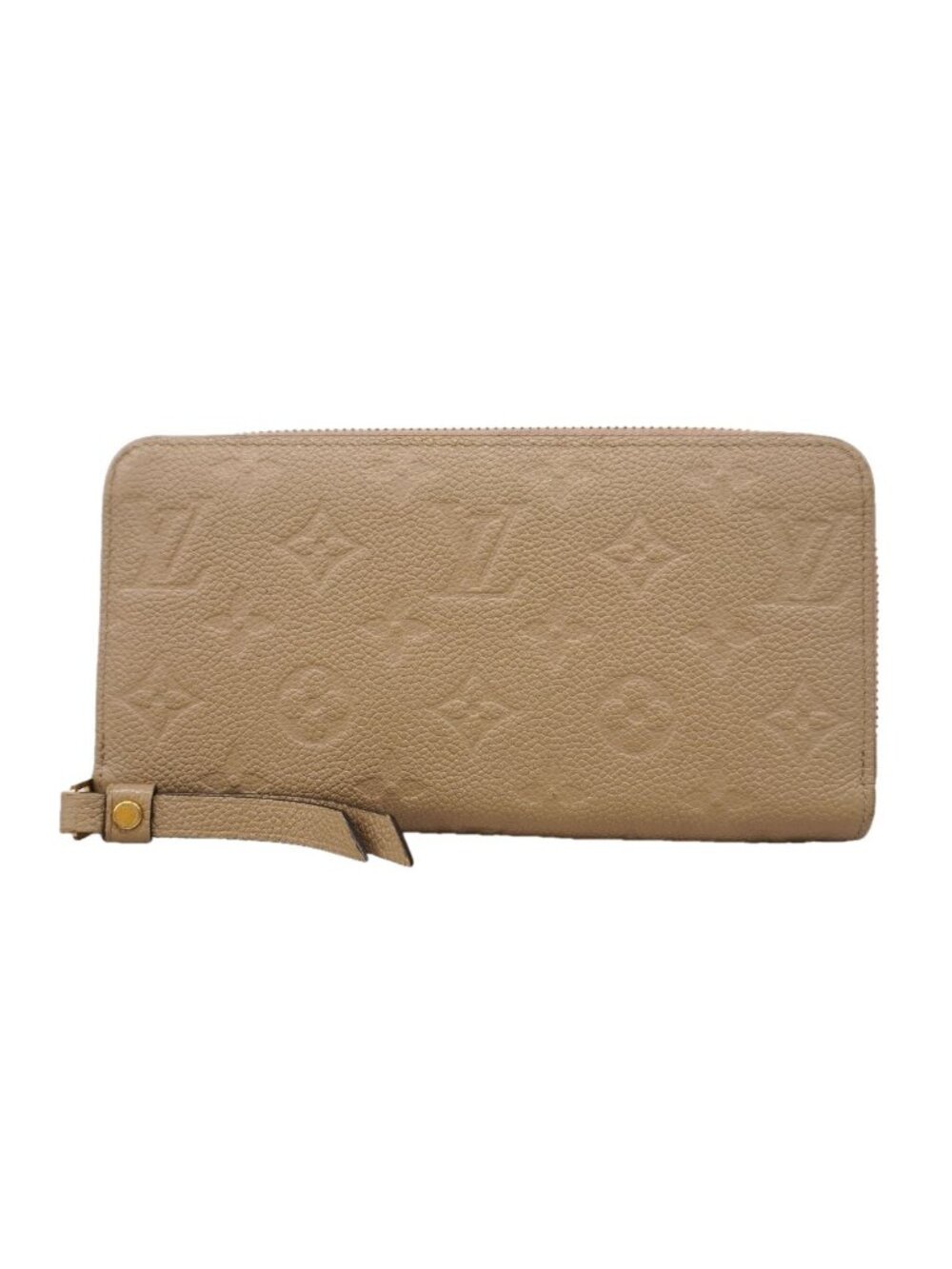 Louis Vuitton Wallet Monogram Empreinte Zippy Tourterelle